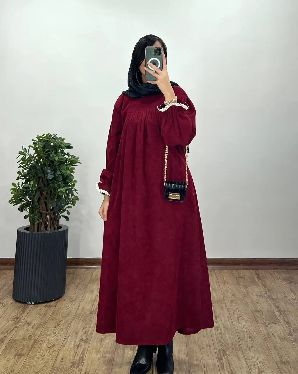 پیراهن مانتویی پاییزه رایلی 1